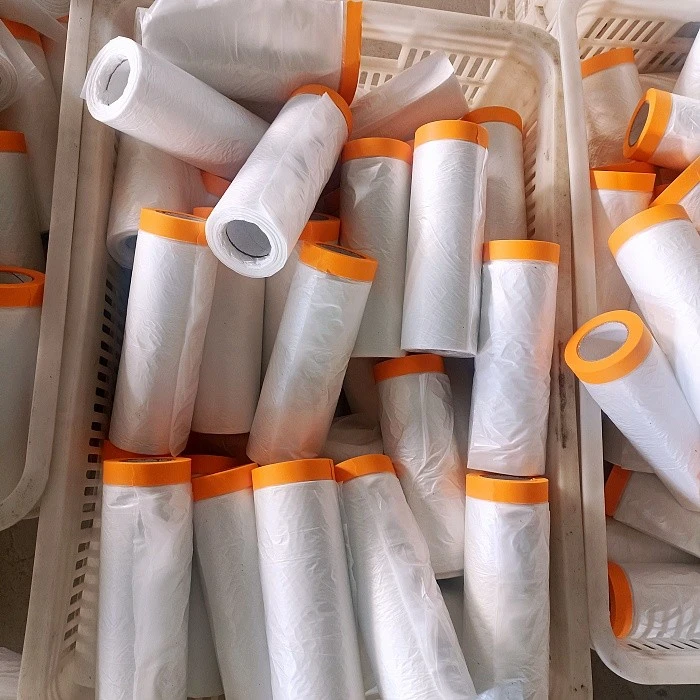 Plastic Furniture Protective Film With Tape