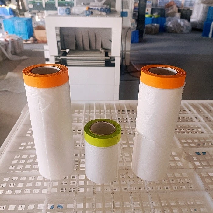 Plastic Furniture Protective Film With Tape